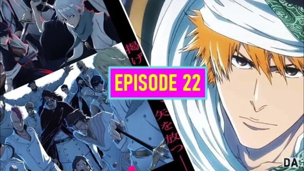 Beberapa cuplikan gambar dari Bleach episode 22