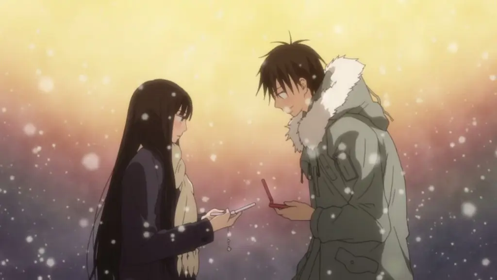 Gambar cuplikan adegan anime Kimi ni Todoke