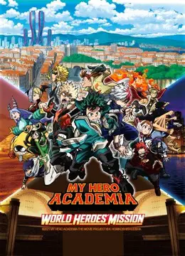 Cuplikan adegan dari anime My Hero Academia