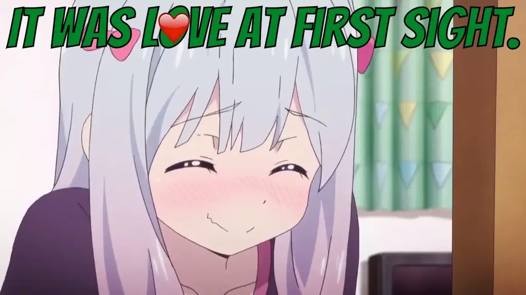 Adegan dari anime Eromanga Sensei