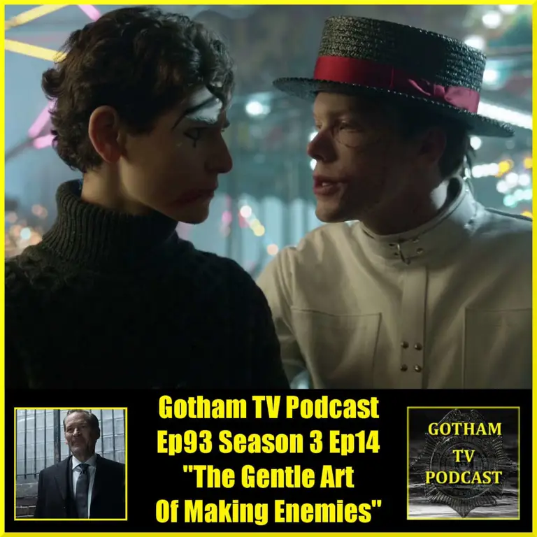 Gambar cuplikan adegan menegangkan dari Gotham season 3 episode 12