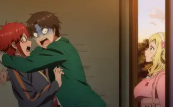 Cuplikan adegan lucu antara Tomo dan Junpei Momen-momen lucu Tomo dan Junpei