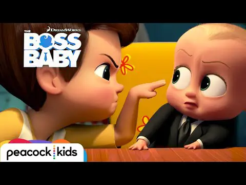 Adegan lucu dalam film Baby Boss