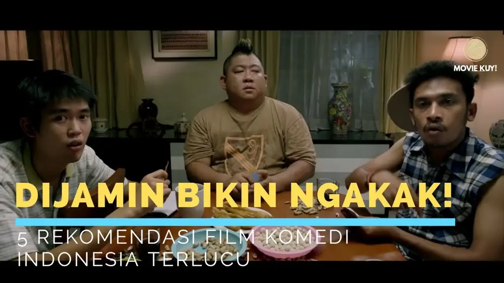 Momen lucu dalam serial komedi situasi Indonesia