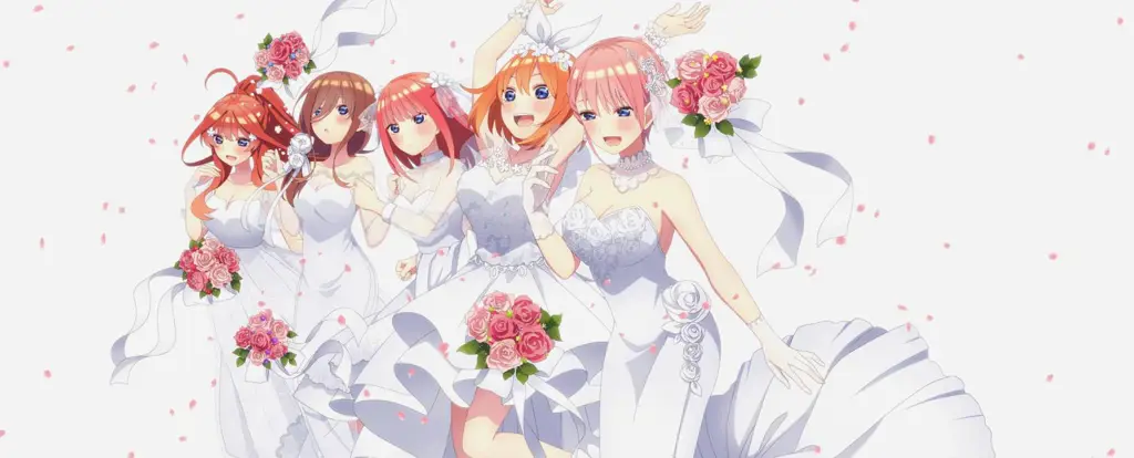 Adegan menarik dari film Gotoubun no Hanayome Movie