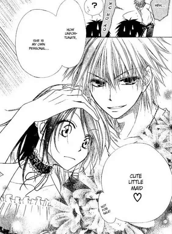 Panel-panel manga Maid Sama yang menarik