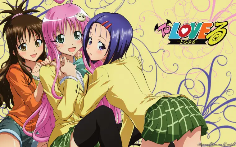 Gambar cuplikan anime To Love Ru