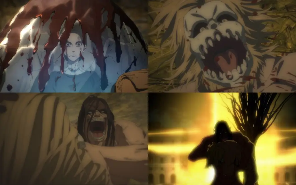 Cuplikan adegan menegangkan dari Attack on Titan Season 4 Episode 7 Gambar cuplikan Attack on Titan Season 4 Episode 7