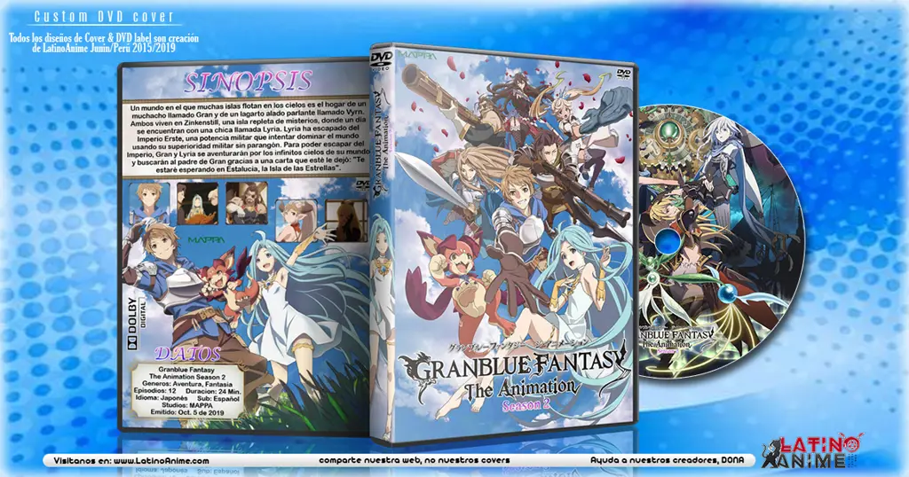 Karya seni utama Granblue Fantasy The Animation Season 2