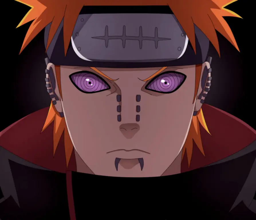 Gambar Naruto dan Pain dari anime