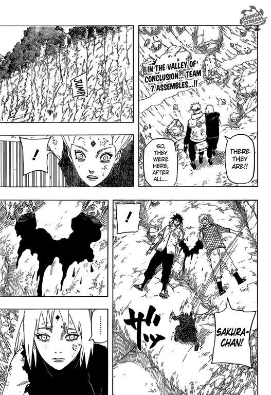 Panel-panel penting dari Naruto Chapter 700