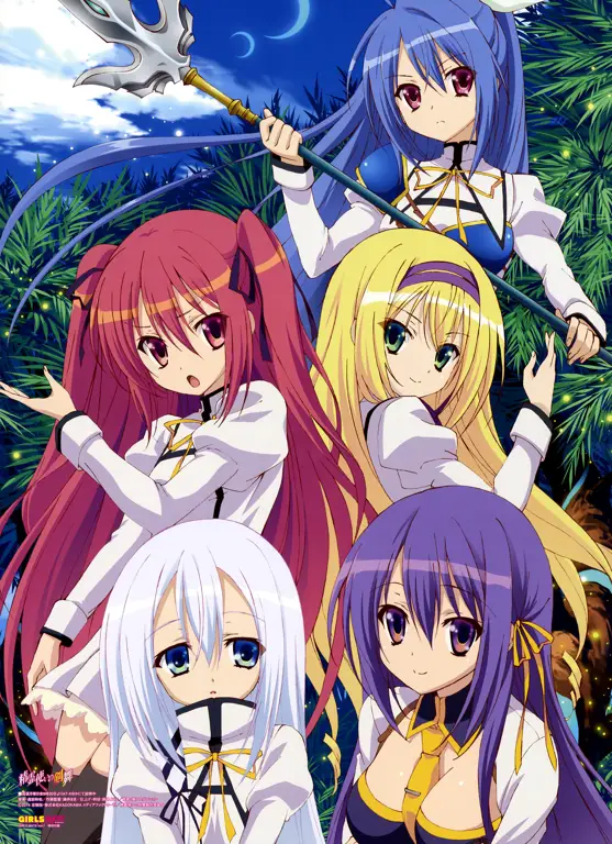 Momen-momen penting di Seirei Tsukai no Blade Dance episode 4