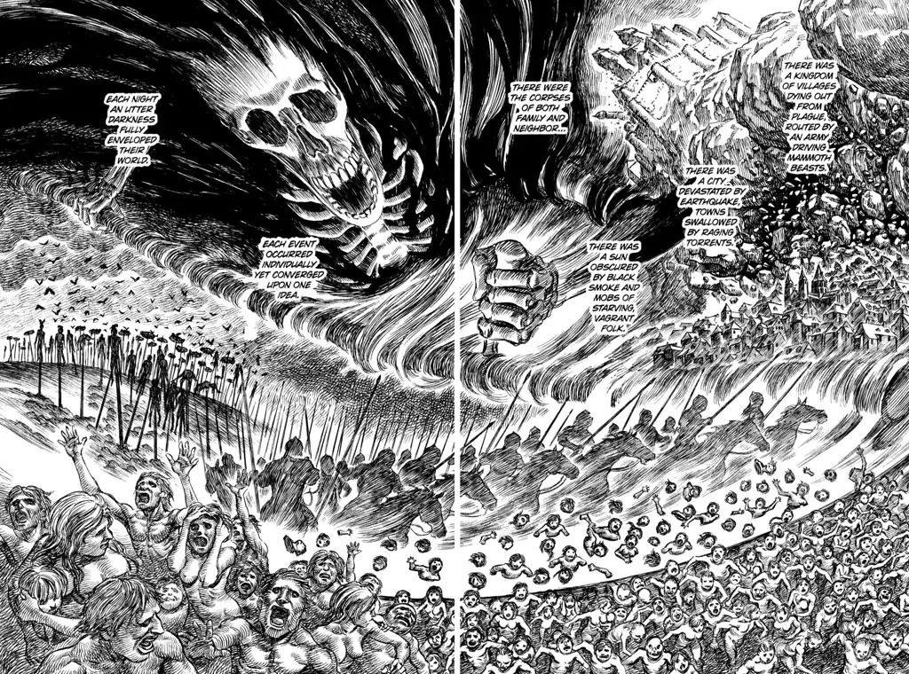 Panel-panel penting dari Berserk Chapter 54