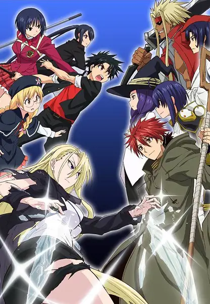 Cuplikan adegan pertarungan yang menegangkan dan penuh aksi dalam UQ Holder! Season 1 Adegan pertarungan dalam anime UQ Holder!