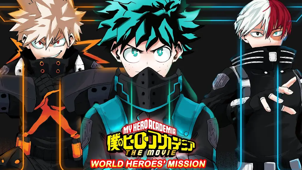 Adegan seru dari film My Hero Academia 3