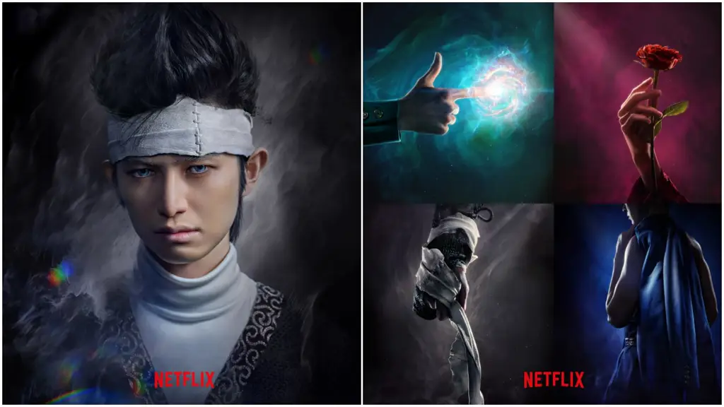 Adegan aksi dari live action Yu Yu Hakusho