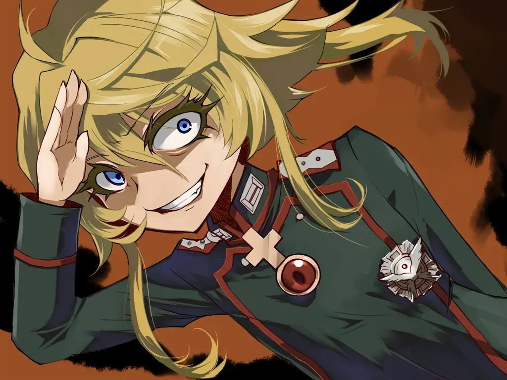 Cuplikan adegan anime Youjo Senki