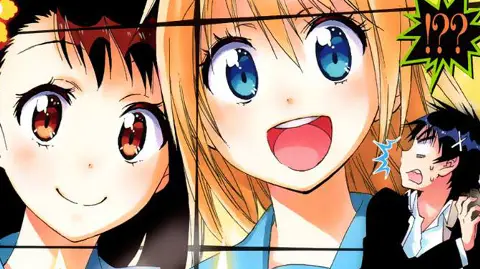 Adegan romantis dalam anime Nisekoi