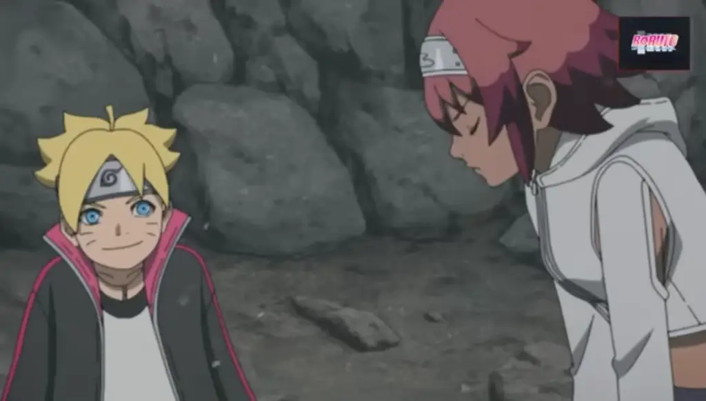 Gambar cuplikan adegan terbaik dari Boruto episode 207