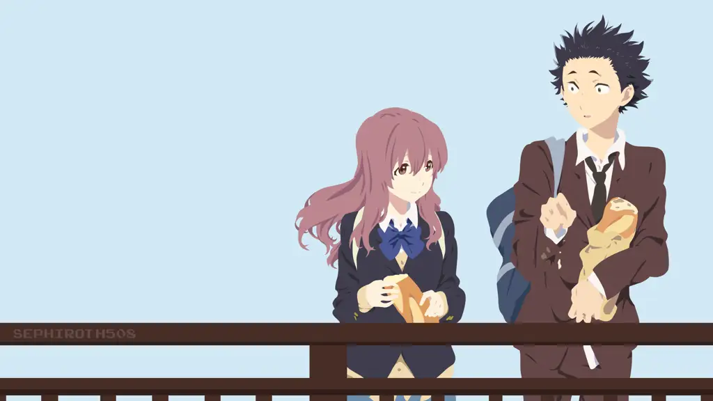 Gambar adegan dari film Koe no Katachi