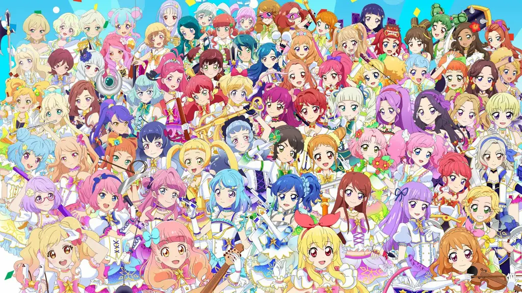 Gambar cuplikan dari Aikatsu! episode 100