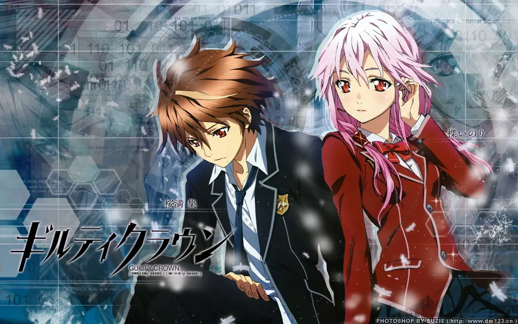 Gambar cuplikan anime Guilty Crown