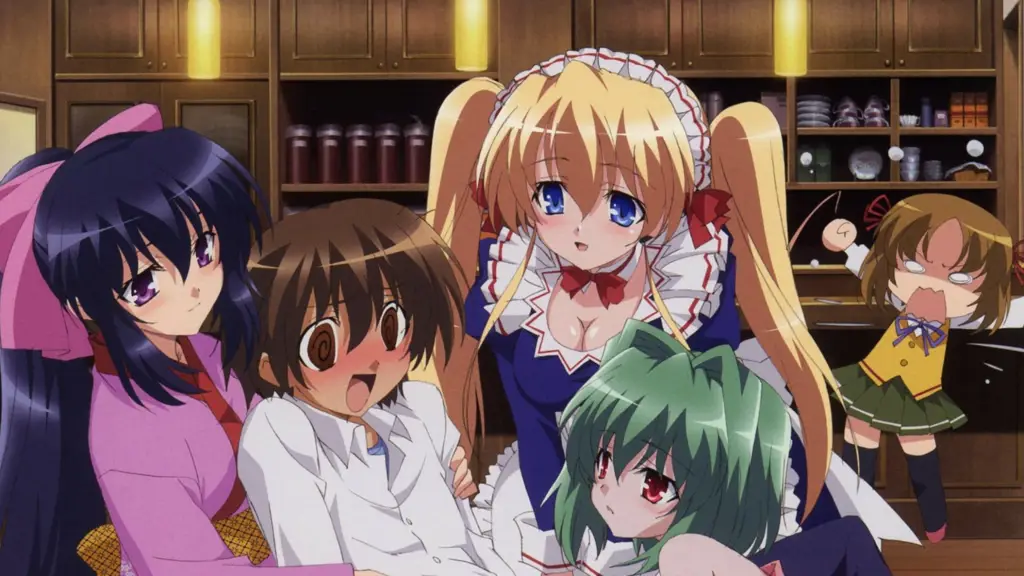Cuplikan anime Omamori Himari Adegan-adegan menarik dari anime Omamori Himari
