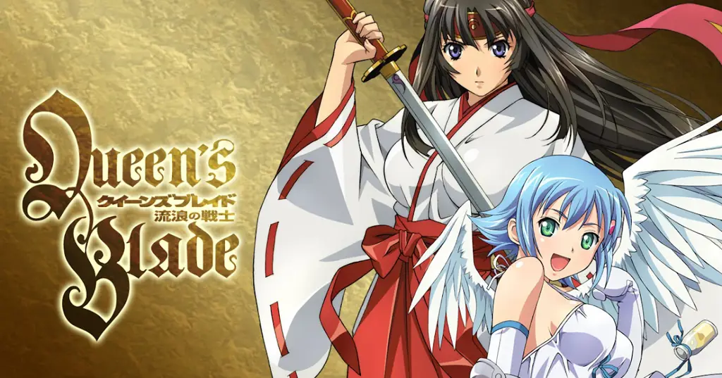 Cuplikan Anime Queen Blade Gambar cuplikan anime Queen Blade