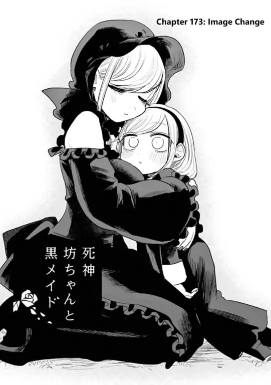 Panel manga Shinigami Bocchan yang menarik