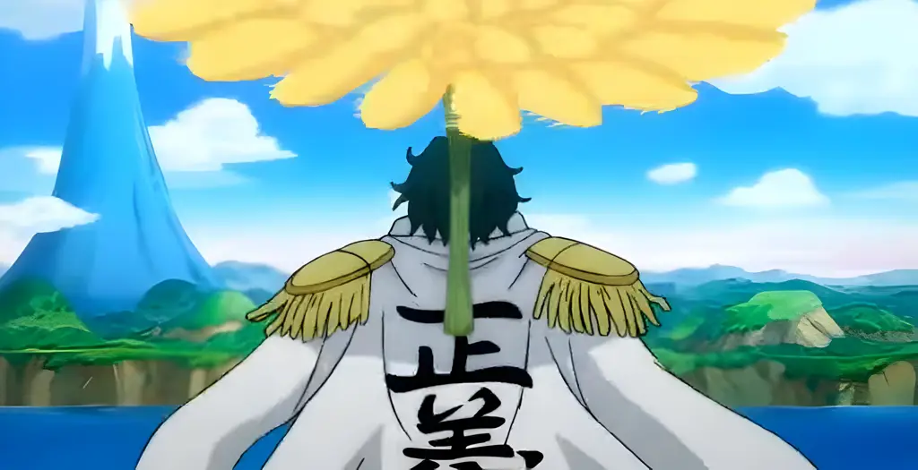 Screenshot dari episode One Piece terbaru