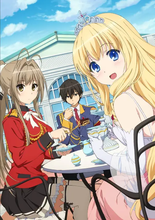 Cuplikan gambar dari anime Amagi Brilliant Park