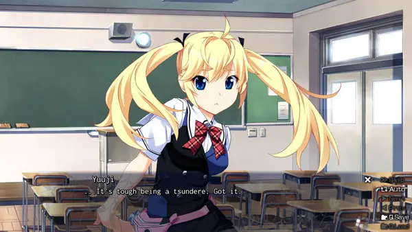 Gambar cuplikan game Grisaia