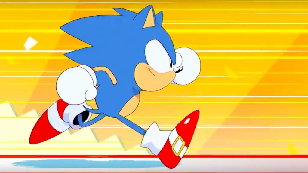 Gambar cuplikan gameplay Sonic Mania Adventures