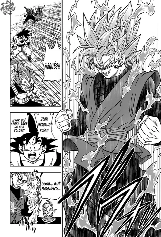 Beberapa halaman komik Dragon Ball Z