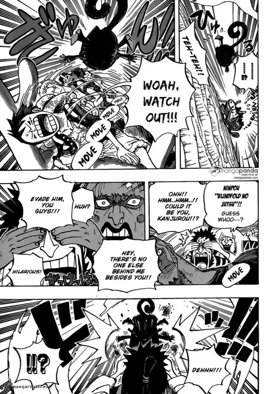 Beberapa halaman komik One Piece chapter 804