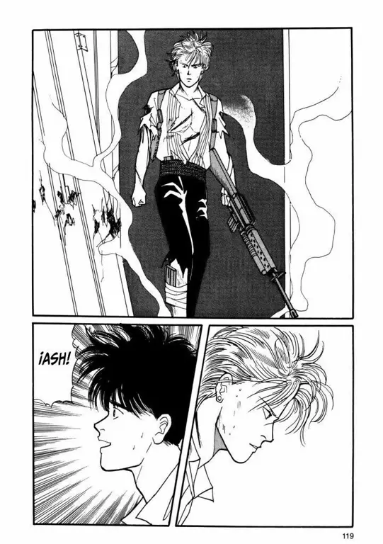 Panel-panel manga Banana Fish