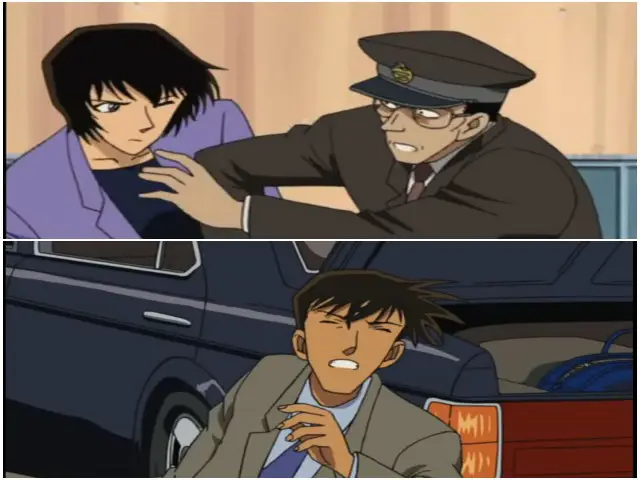 Gambar cuplikan adegan Detective Conan episode 322