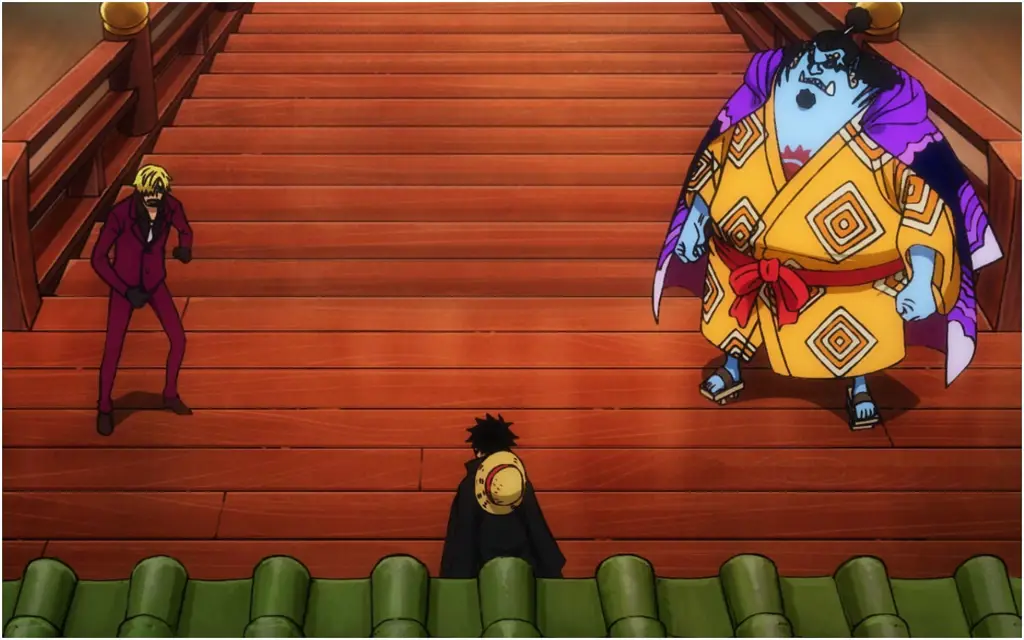 Cuplikan gambar dari One Piece episode 1110