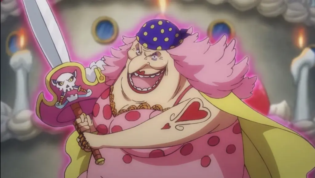 Gambar cuplikan dari One Piece Episode 424