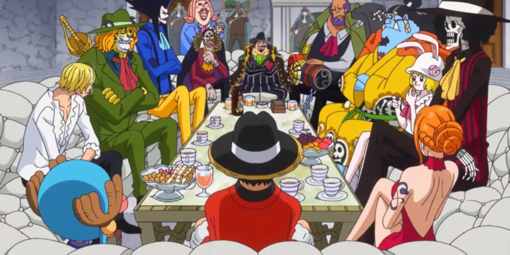 Gambar cuplikan dari One Piece episode 828