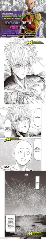 Panel-panel manga One Punch Man chapter 205