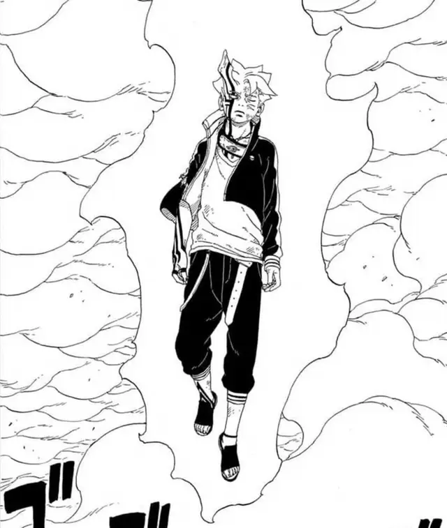 Cuplikan panel penting dari komik Boruto episode 35 Panel manga dari komik Boruto episode 35