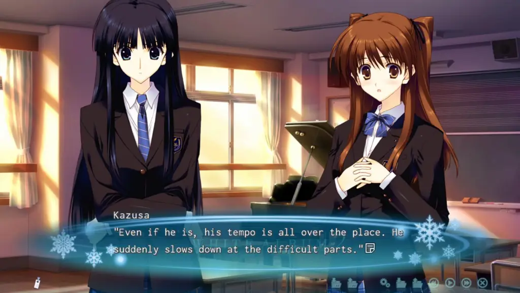 Screenshot gameplay White Album 2