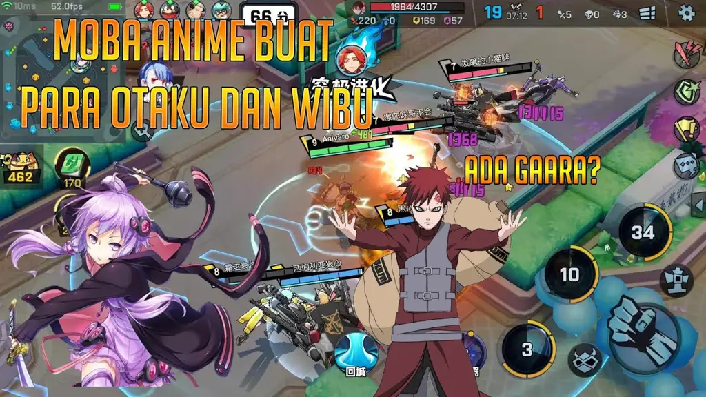 5 game moba anime terpopuler