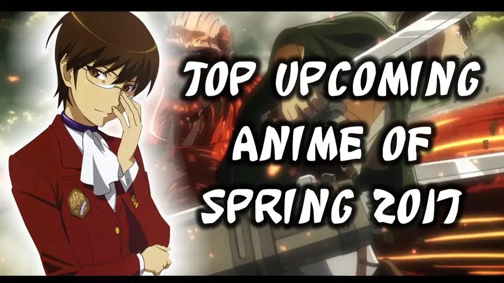 Daftar Anime Spring 2017 Gambar anime musim semi 2017