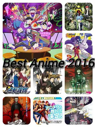 Gambar daftar anime top tahun 2016