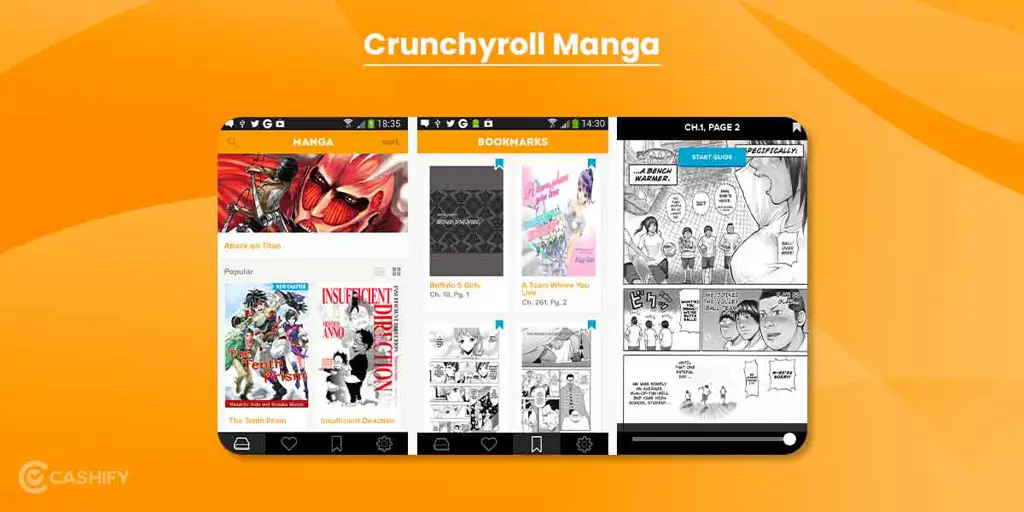 Aplikasi-aplikasi terbaik untuk membaca manga