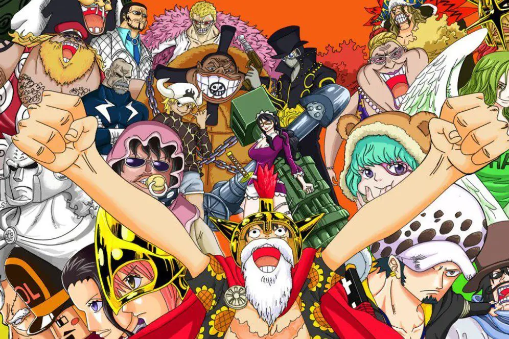 Gambar daftar arc One Piece