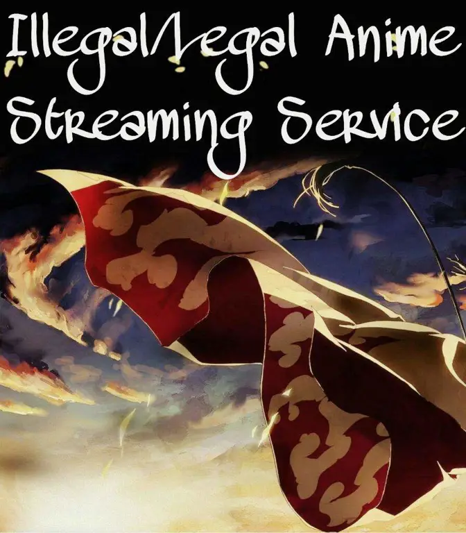 Layanan streaming anime legal