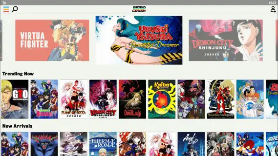 Layanan streaming anime legal